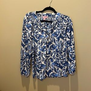 Lilly print blouse